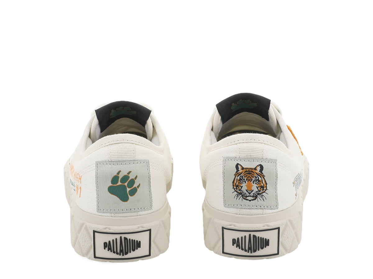 CREAM WHITE PALLA ACE TIGERS - Palladium Hot Sale