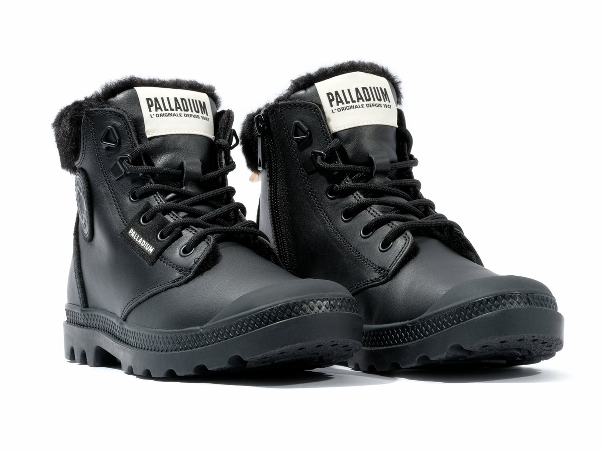 BLACK PAMPA HI SNOW WARM - Palladium Featured