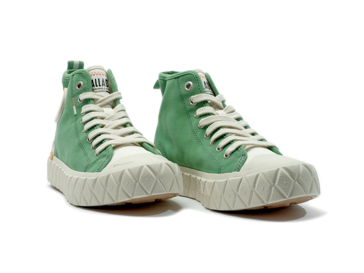 VINTAGE GREEN PALLA ACE CHUKKA ORGANIC - Palladium Essential