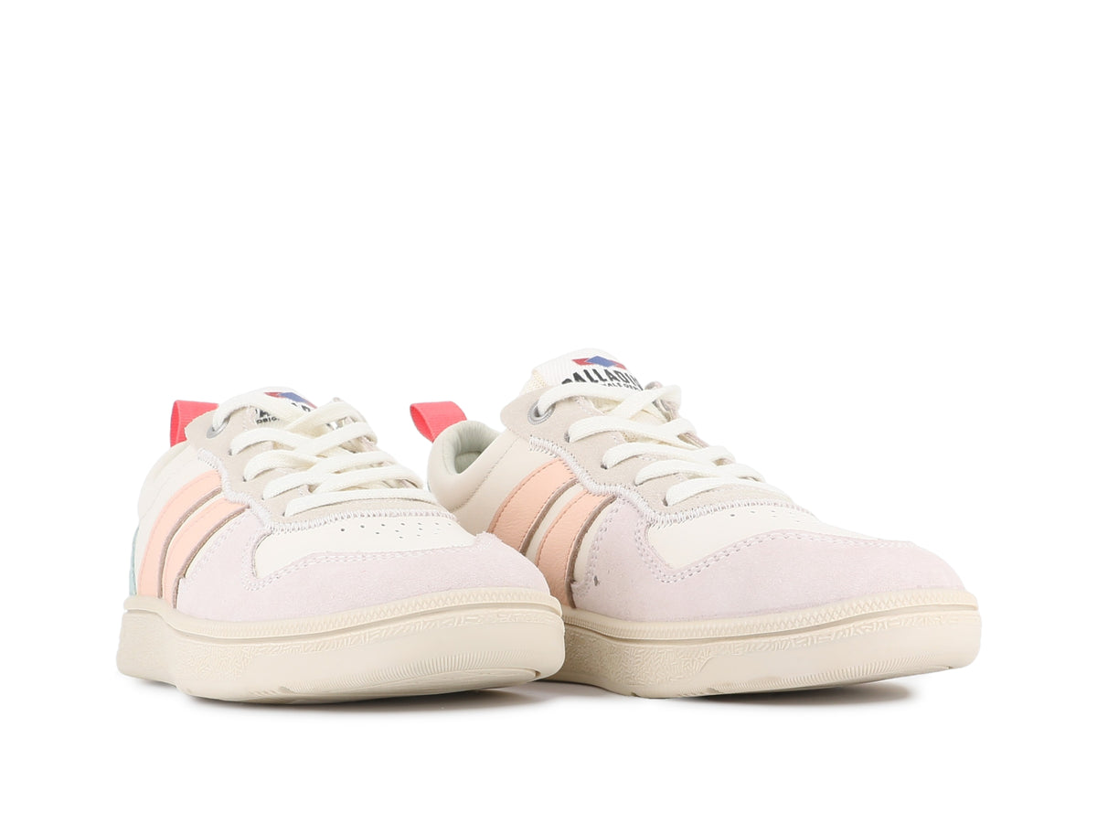 CREAM WHITE/PEASKIN PALLACUP FLAME LTH - Palladium Discount