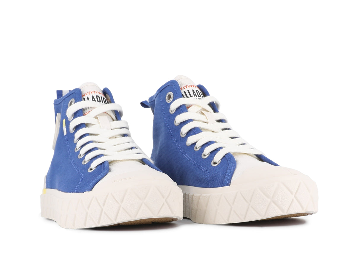 RETRO BLUE PALLA ACE CHUKKA ORGANIC - Palladium Trusted