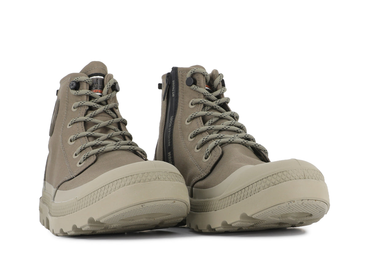 DUSKY GREEN PAMPA RCYL LT+WP+ZIP - Palladium Deals