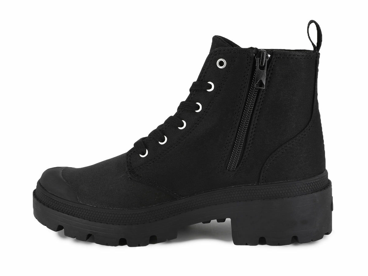 BLACK/BLACK PALLABASE TWILL - Palladium Signature