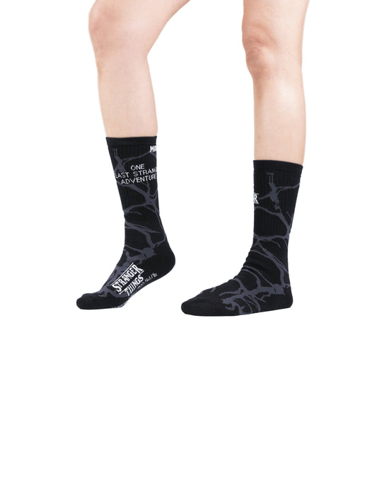 BLACK STRANGER THINGS HOPPER SOCK - Palladium Everyday