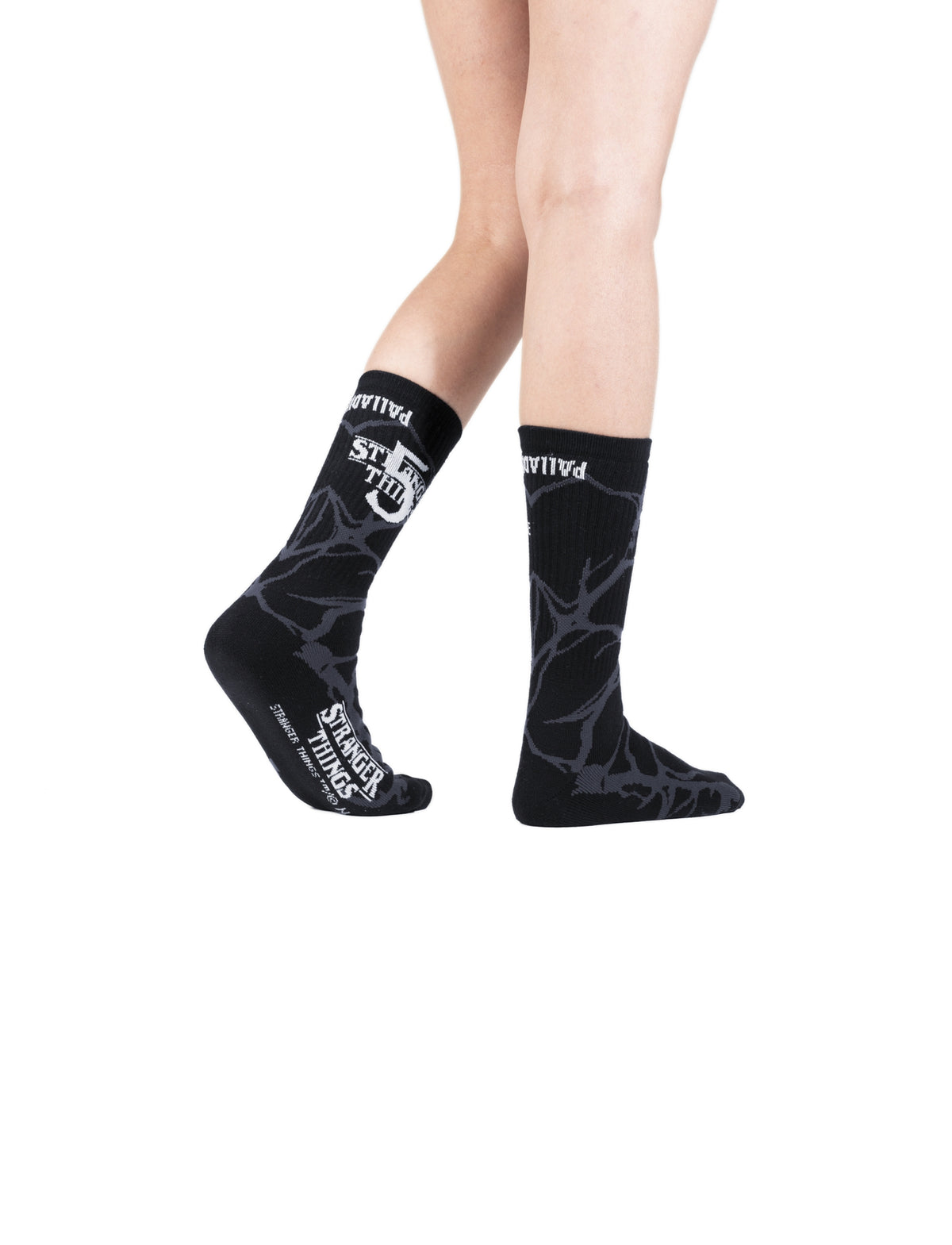 BLACK STRANGER THINGS HOPPER SOCK - Palladium Everyday