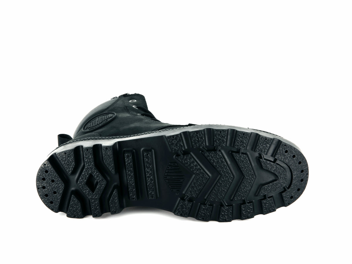 BLACK/BLACK PAMPA SPORT CUFF WPS - Palladium Best Price