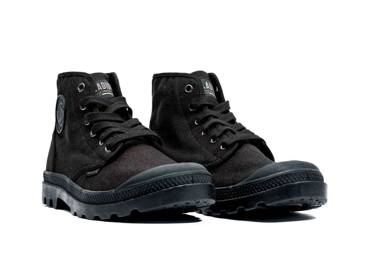 BLACK/BLACK PAMPA HI - Palladium Essential