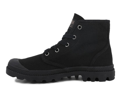 BLACK/BLACK PAMPA HI - Palladium Hot Sale