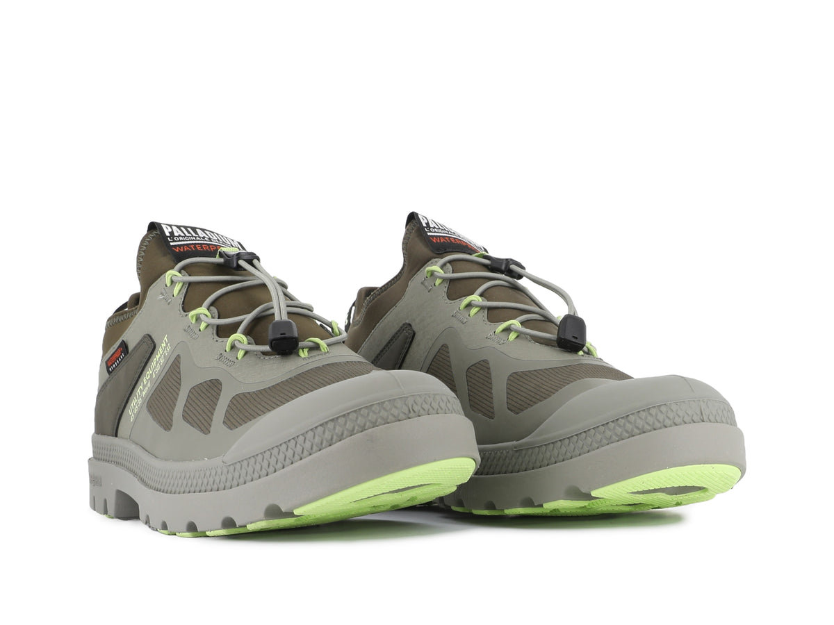 OLIVE NIGHT PAMPA LT+ LO XPLR WP+ - Palladium Latest