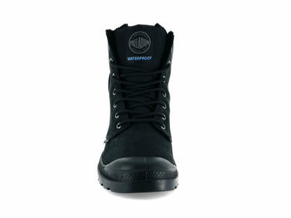 BLACK/BLACK PAMPA SPORT CUFF WPS - Palladium Sale