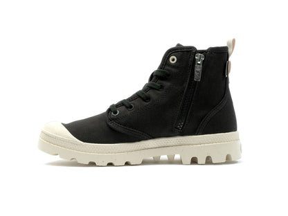 BLACK PAMPA HI ZIP ORGANIC - Palladium Best Price