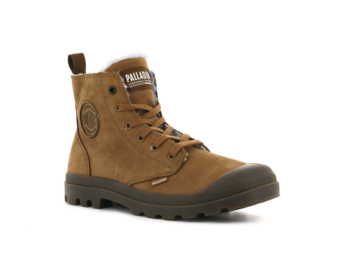 MAHOGANY PAMPA HI ZIP WL - Palladium Exclusive