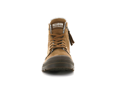 MAHOGANY PAMPA HI ZIP WL - Palladium Exclusive
