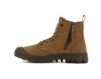 MAHOGANY PAMPA HI ZIP WL - Palladium Exclusive