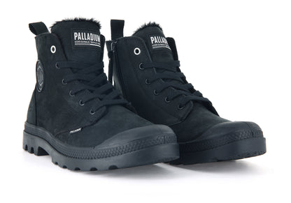 ALL BLACK PAMPA HI ZIP WL - Palladium Best Price