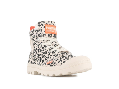 WAVE GRAY/BROWN PAMPA HI ZIP WL LEO - Palladium Special Offer