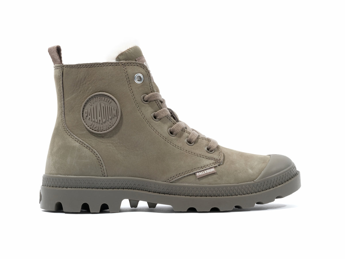 DUSKY GREEN PAMPA HI ZIP WL - Palladium Trending