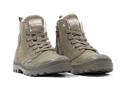DUSKY GREEN PAMPA HI ZIP WL - Palladium Trending