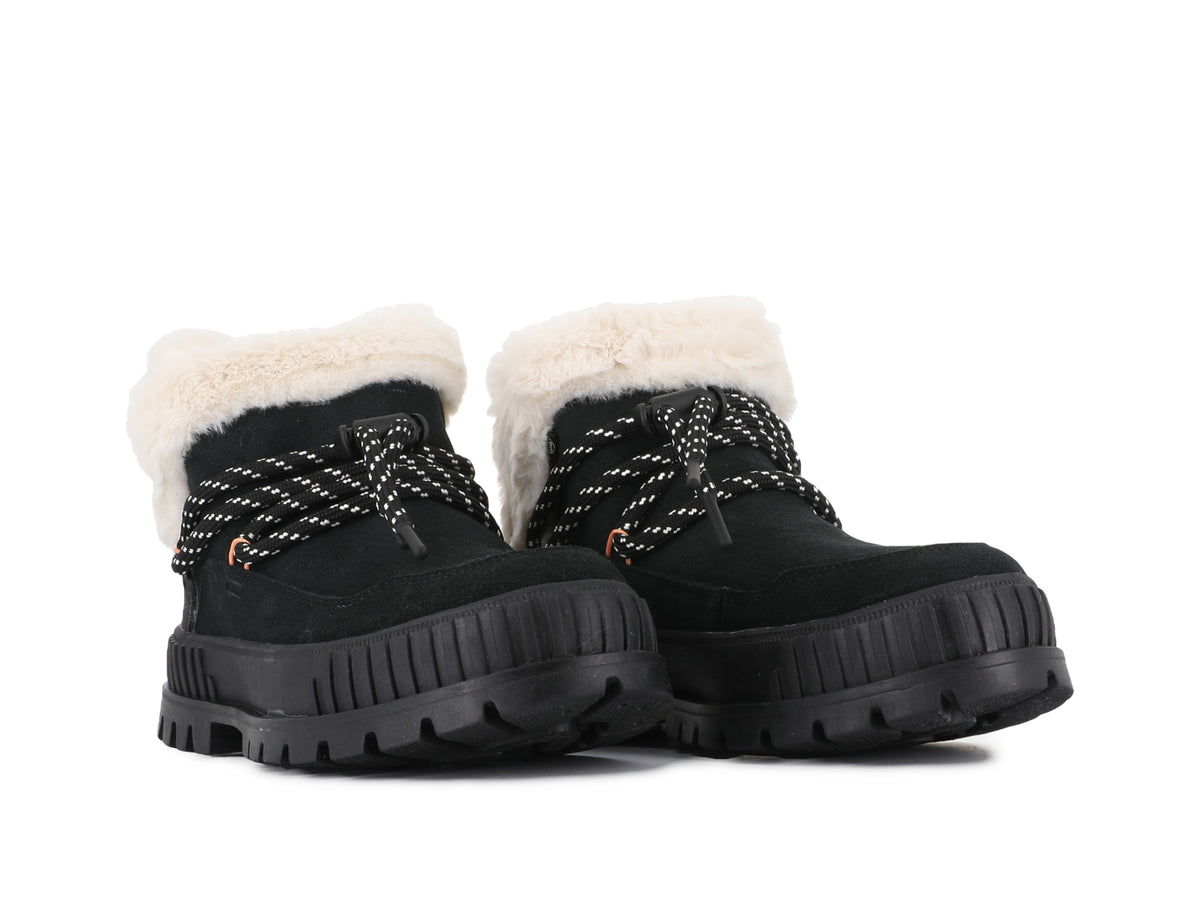 BLACK PALLASHOCK LO HIVER - Palladium Hot Sale