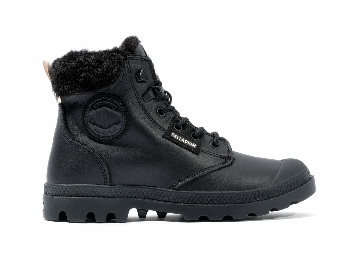 BLACK PAMPA HI SNOW WARM - Palladium Featured