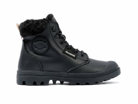 BLACK PAMPA HI SNOW WARM - Palladium Featured
