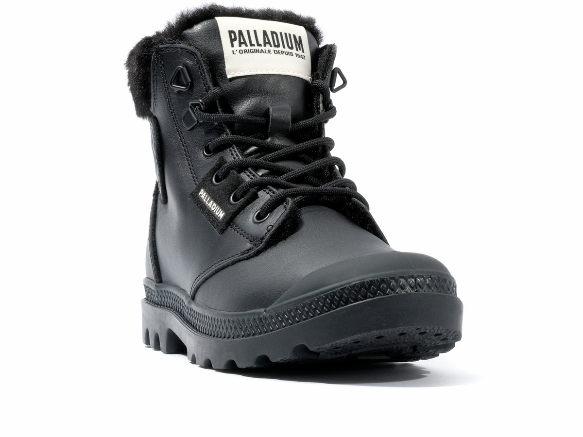 BLACK PAMPA HI SNOW WARM - Palladium Featured