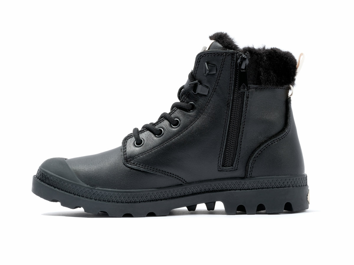 BLACK PAMPA HI SNOW WARM - Palladium Featured