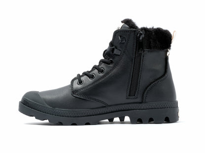 BLACK PAMPA HI SNOW WARM - Palladium Featured