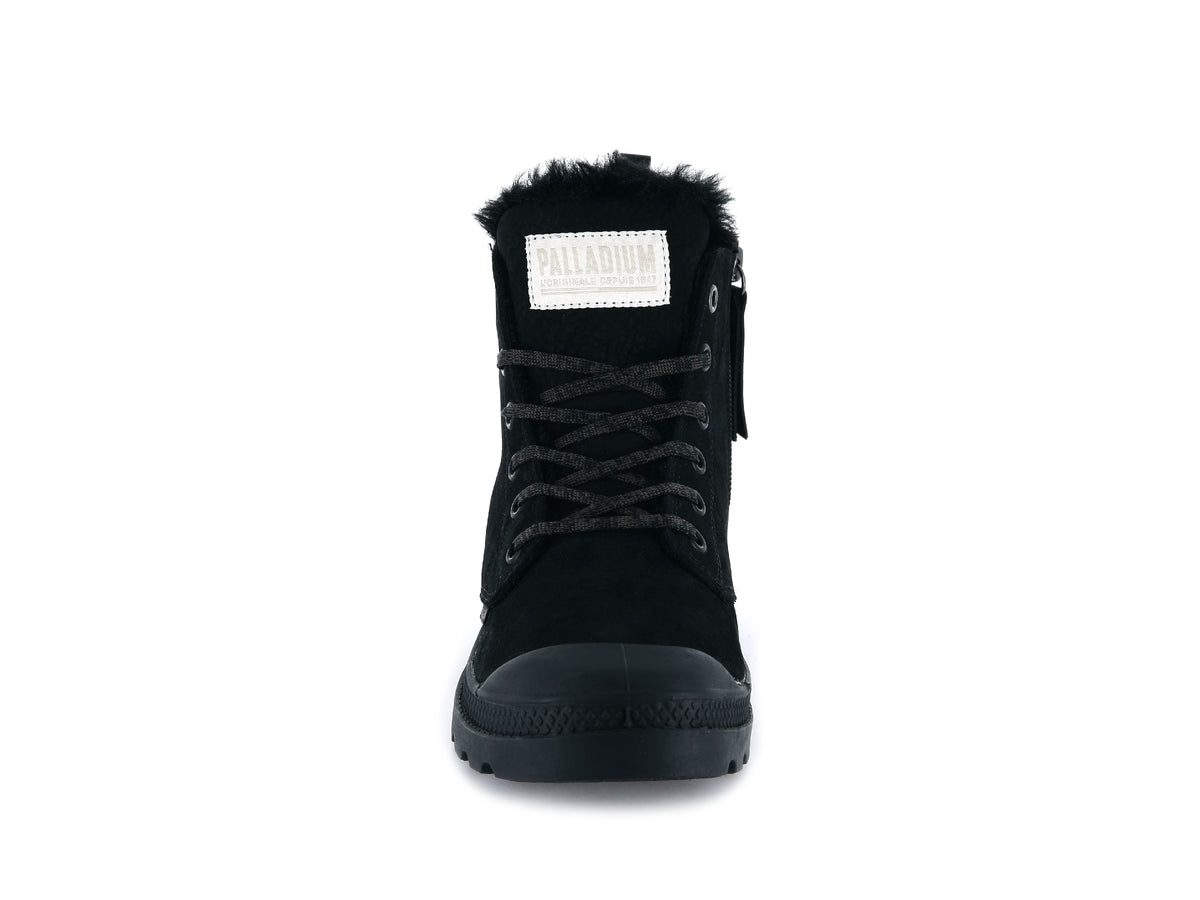 BLACK/BLACK PAMPA HI ZIP WL - Palladium Value