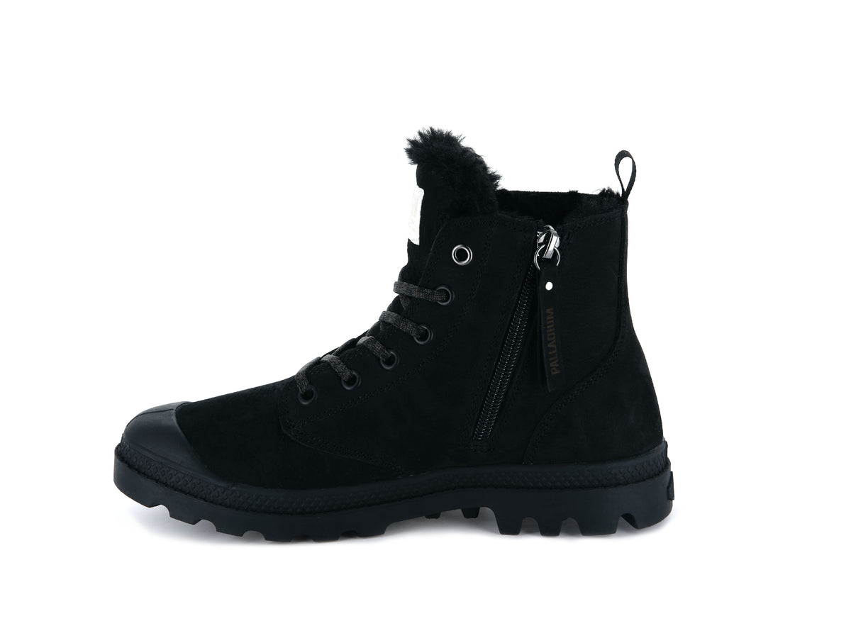 BLACK/BLACK PAMPA HI ZIP WL - Palladium Value