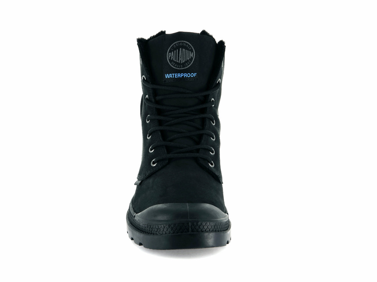 BLACK/BLACK PAMPA SPORT CUFF WPS - Palladium Trusted