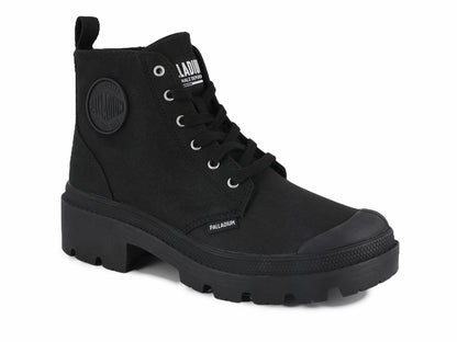 BLACK/BLACK PALLABASE TWILL - Palladium Premium
