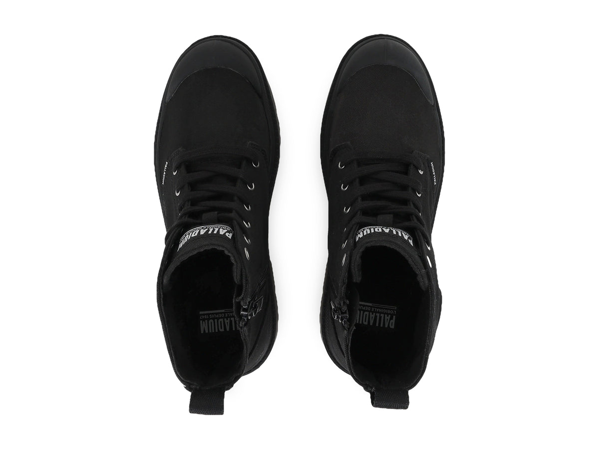 BLACK/BLACK PALLABASE TWILL - Palladium Premium