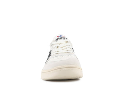 CREAM WHITE/BLACK PALLACUP FLAME LTH - Palladium Sale