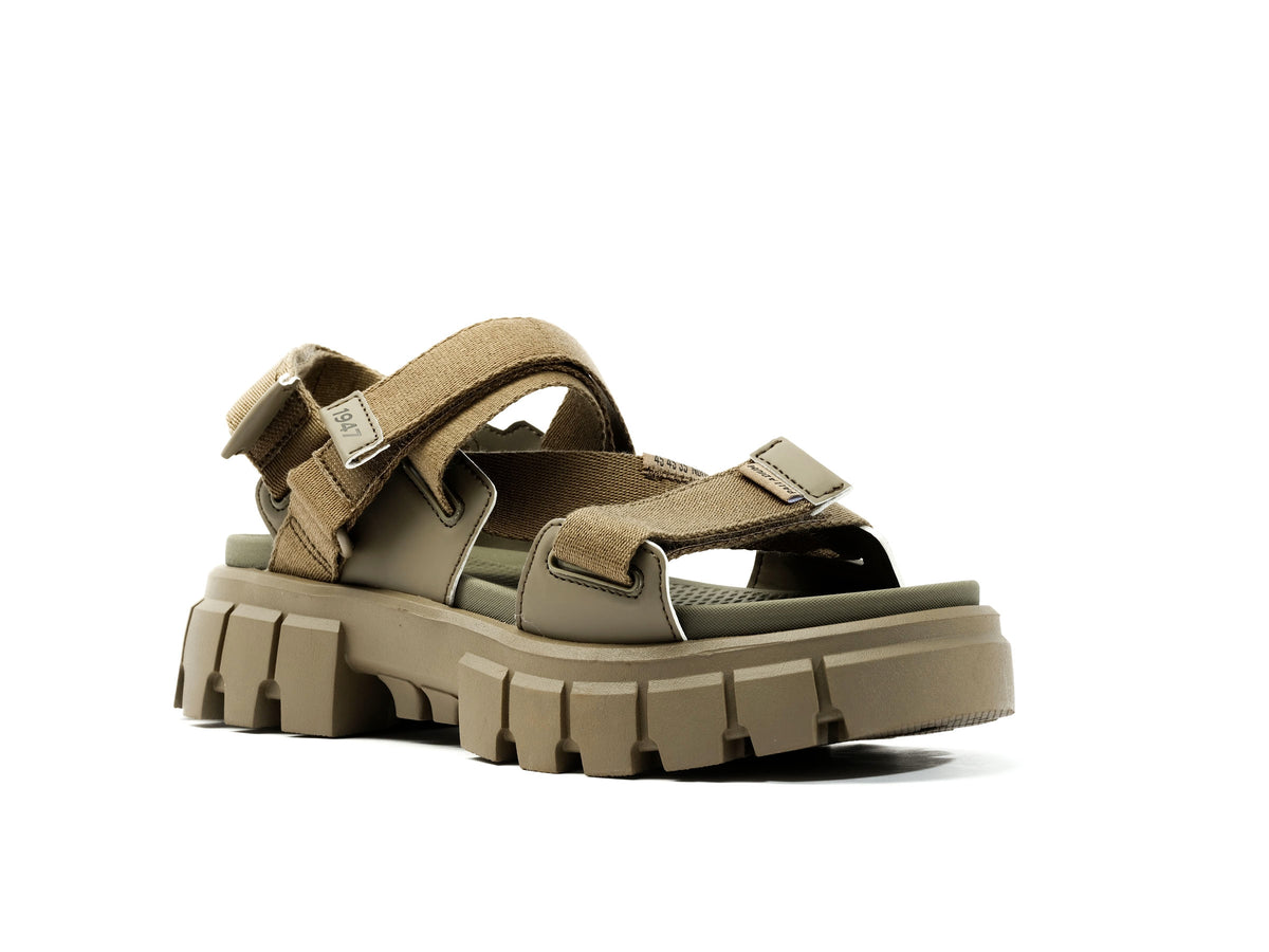 DUSKY GREEN REVOLT SANDAL MONO - Palladium Popular