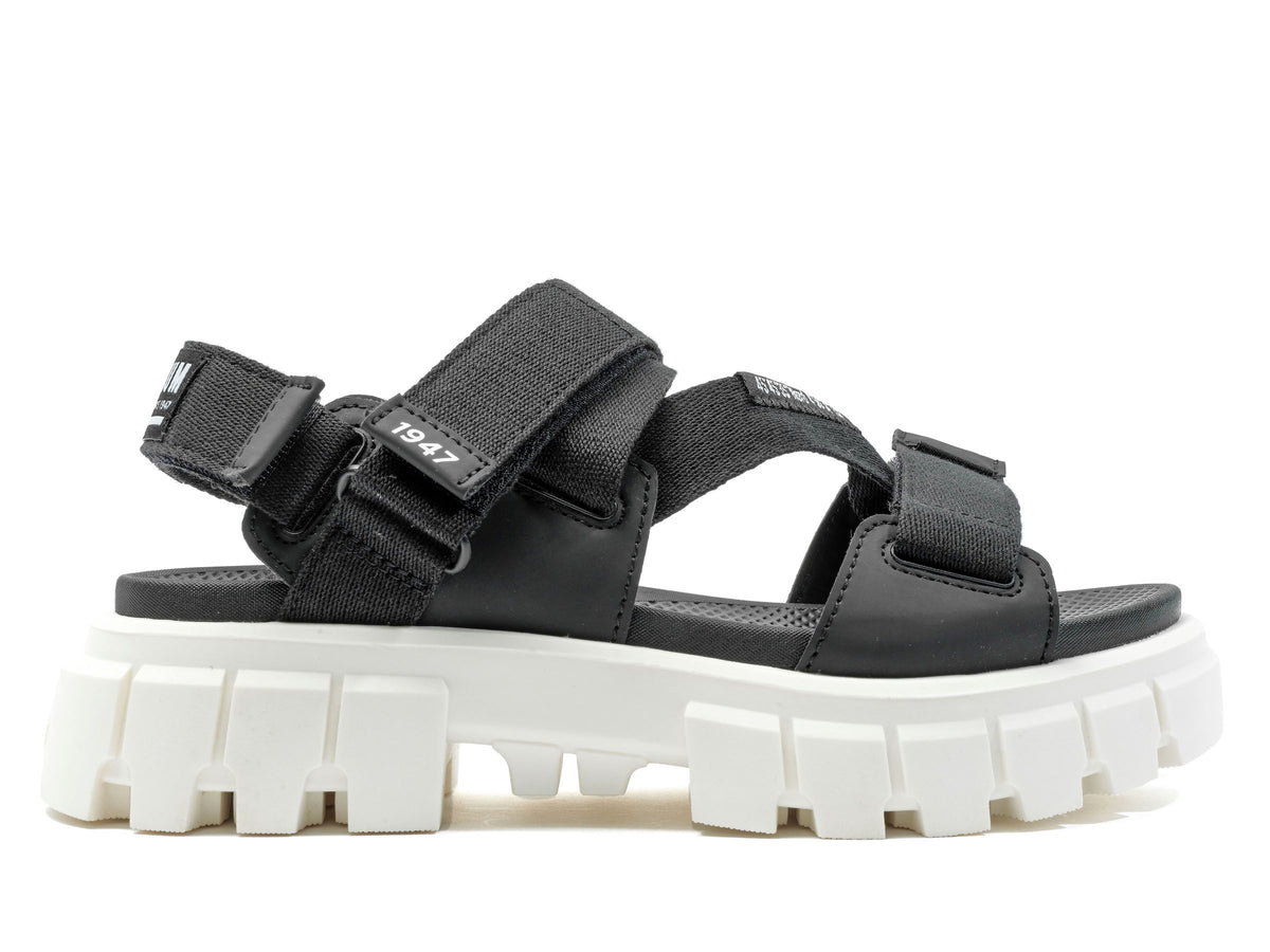 BLACK/MARSHMALLOW REVOLT SANDAL MONO - Palladium Deals