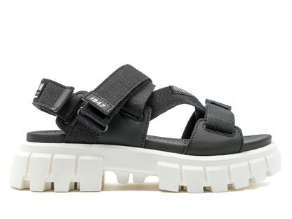BLACK/MARSHMALLOW REVOLT SANDAL MONO - Palladium Deals