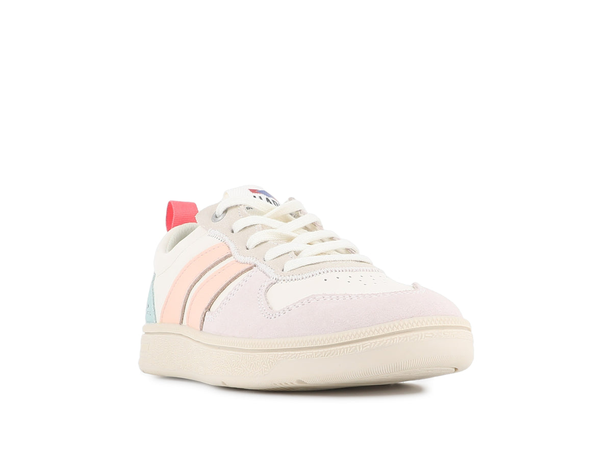 CREAM WHITE/PEASKIN PALLACUP FLAME LTH - Palladium Discount