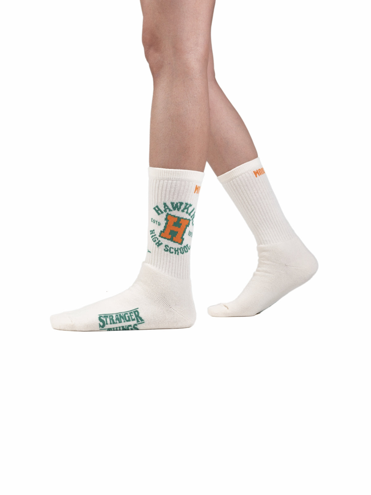 BEIGE STRANGER THINGS HAWKINS SOCKS - Palladium Customer Favorite
