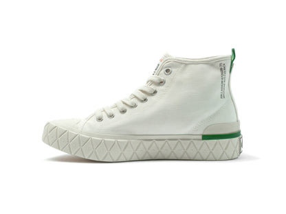 CREAM WHITE PALLA ACE CHUKKA ORGANIC - Palladium Best Seller