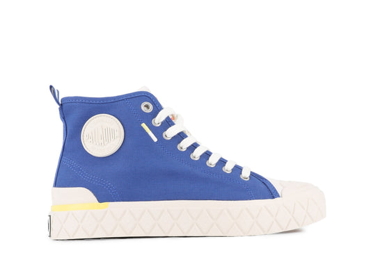 RETRO BLUE PALLA ACE CHUKKA ORGANIC - Palladium Trusted