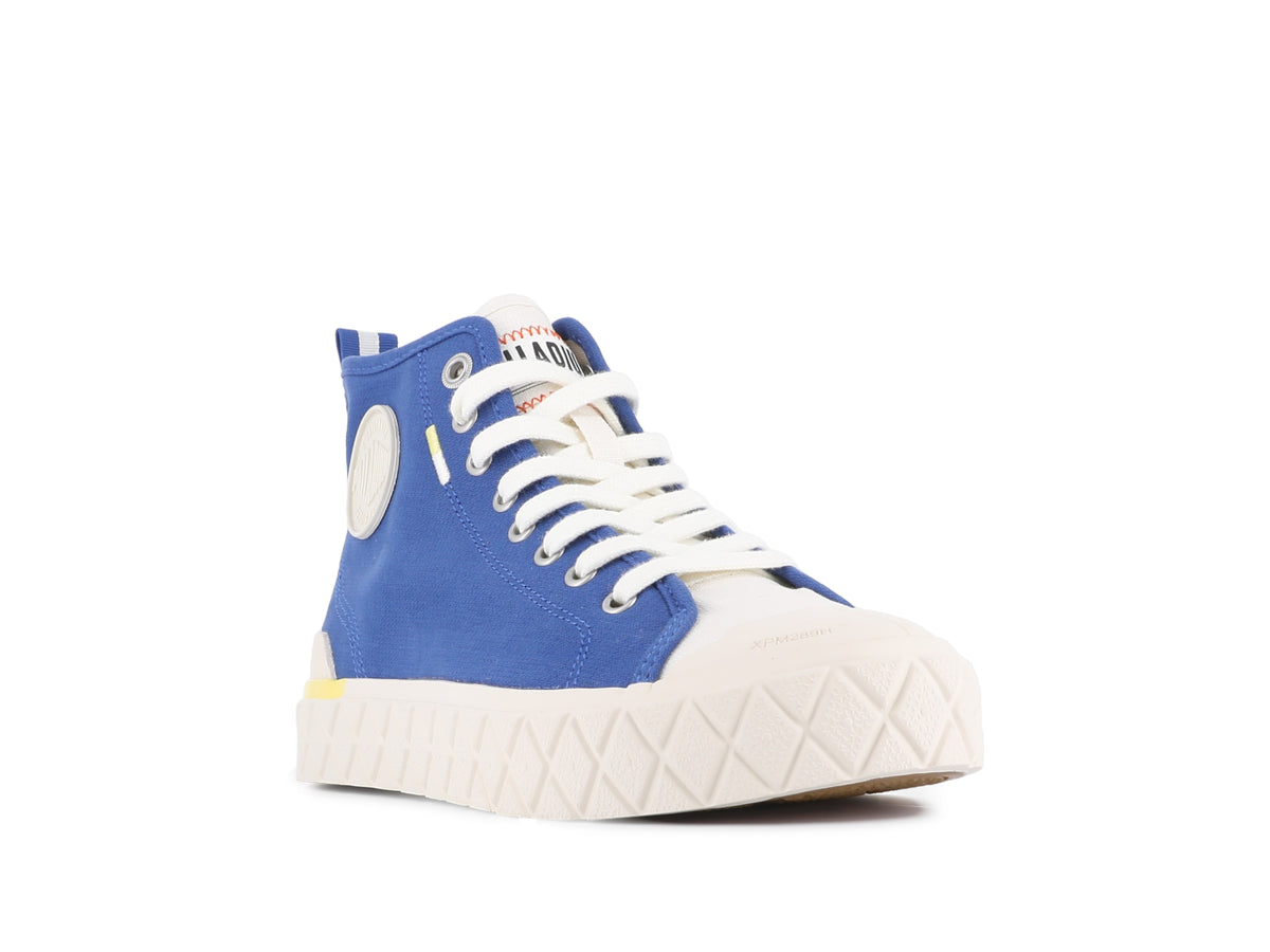 RETRO BLUE PALLA ACE CHUKKA ORGANIC - Palladium Trusted