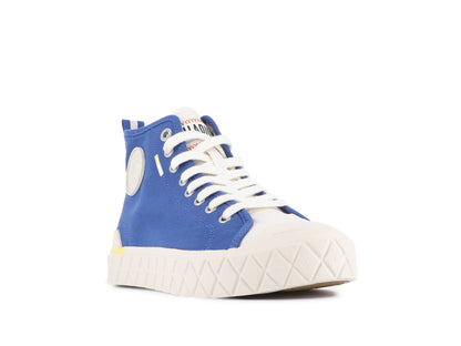 RETRO BLUE PALLA ACE CHUKKA ORGANIC - Palladium Trusted