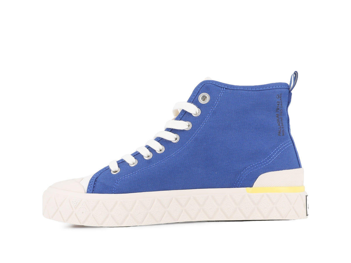 RETRO BLUE PALLA ACE CHUKKA ORGANIC - Palladium Trusted