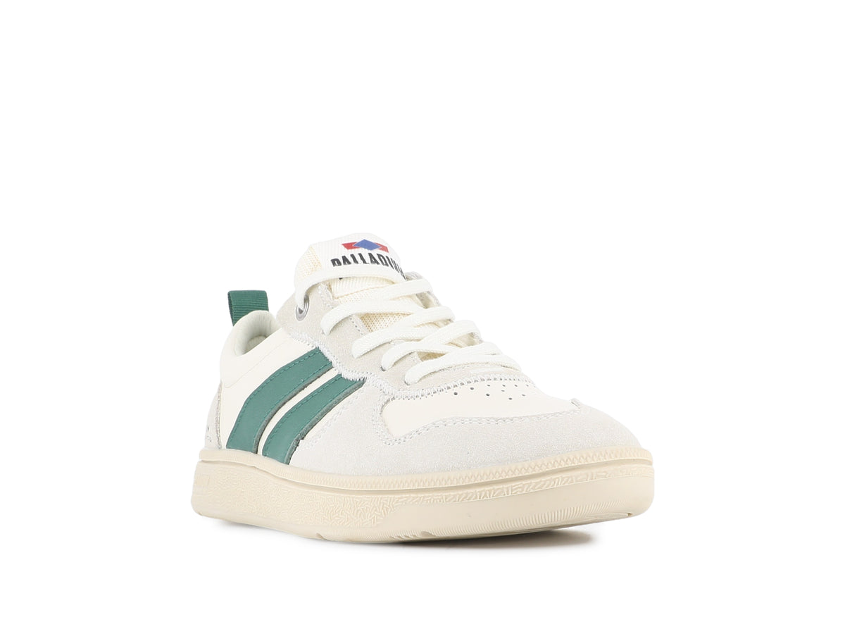 CREAM/FOLIAGE GREEN PALLACUP FLAME LTH - Palladium Customer Favorite