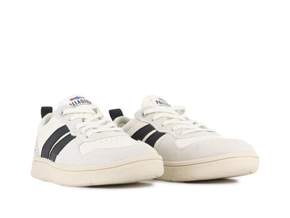 CREAM WHITE/BLACK PALLACUP FLAME LTH - Palladium Signature