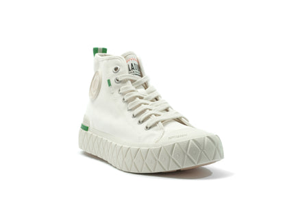 CREAM WHITE PALLA ACE CHUKKA ORGANIC - Palladium Best Seller