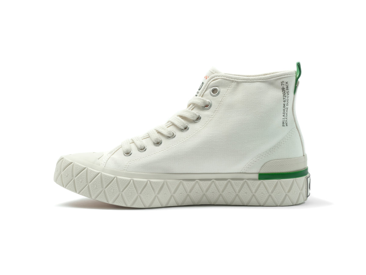 CREAM WHITE PALLA ACE CHUKKA ORGANIC - Palladium Best Seller