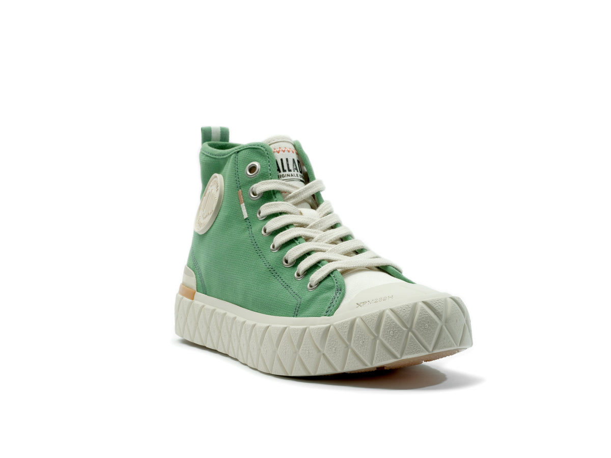 VINTAGE GREEN PALLA ACE CHUKKA ORGANIC - Palladium Customer Favorite