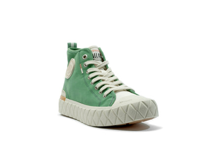 VINTAGE GREEN PALLA ACE CHUKKA ORGANIC - Palladium Customer Favorite